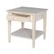 International Concepts Rectangle Spencer End Table, 24 W, 24 L, 25 in H, Wood, Unfinished OT-8E - alternate 6